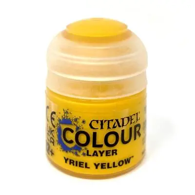 (S1290) Yriel Yellow 12ML Citadel Layer Paint Sealed Warhammer • £5