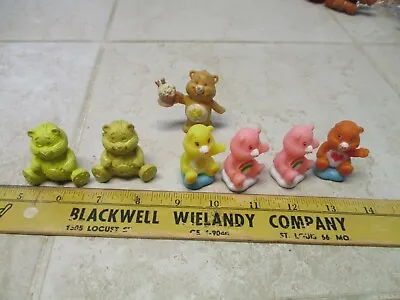 £19.82 • Buy VTG Lot Care Bears PVC Plastic Toy Action Figures TCFC 80's Sunshine Rainbow