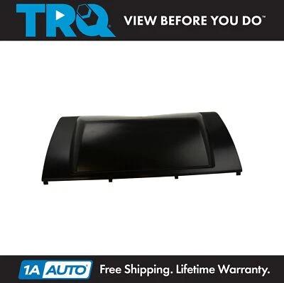 TRQ Rear Bumper Trailer Hitch Cover – Black, Direct Fit For 07-14 Cadillac Escalade, Chevy Suburban/Tahoe, GMC Yukon-899630