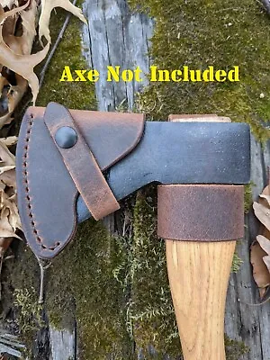 Marbles MR704 20  Outdoor Axe Buffalo Leather Sheath&Holster (Axe Not Included) • $42.50