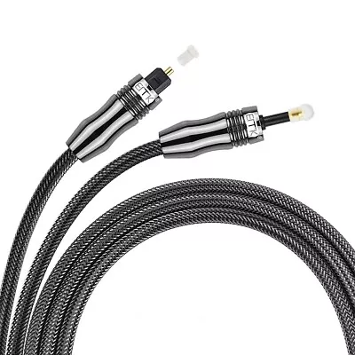 Mini Optical Audio Cable Digital 3.5 Mm Connects Toslink Cable 24K Gold-Plated • £5.55