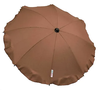 £11.99 • Buy Universal Baby Umbrella Parasol Fit Mamas And Papas Mylo Pushchair  Dark Brown
