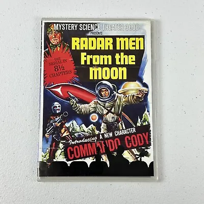 Mystery Science Theater 3000 - Radar Men From The Moon Commander Cody DVD MST3K • $119.99