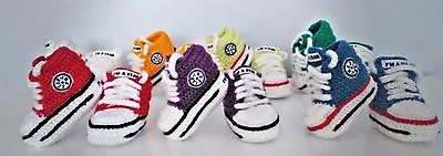 £4.99 • Buy Baby Crochet Knitting Hand Shoes Trainers Sneakers Clothes Socks Hats Caps Boots