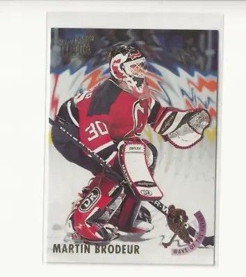 1993-94 Fleer Ultra #2 Martin Brodeur Wave Of The Future RC • $1.59