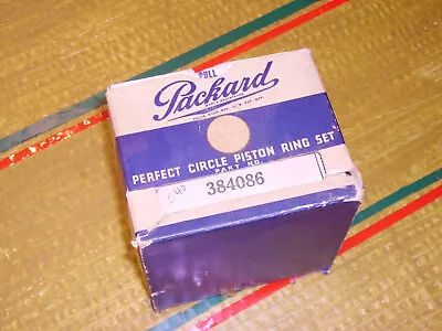 1938-9 Packard  SIX  Piston Ring Set. .040 • $24.99