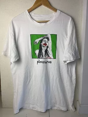 Pleasures Now Marilyn Manson T Shirt Size Large Double Sided Top Music • £43.39