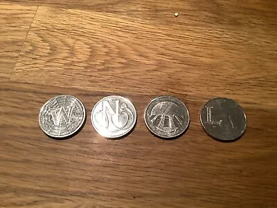 4 X  A Z  ALPHABET 2018  UNC. 10p COINS.   LETTERS  W N Z L. • £2.20