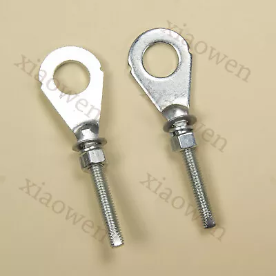 Pair For Yamaha PW80 TTR90 TTR110 GT80 TTR50 Rear Axle Chain Adjuster Tensioner • $14.92