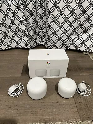 Google Nest Wifi Router And Point 2nd Generation - Snow • $10.80