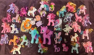 My Little Pony Lot Of 30+ Ponies And Accessories! • $18.50