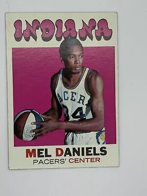 1971-72 Topps # 195 Mel Daniels RC NM Vintage • $25