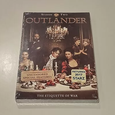 OUTLANDER The Etiquette Of War SEASON TWO Region 1 DVD (2016) TV Series Drama  • $17.50