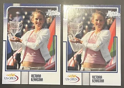 (2) 2008 Victoria Azarenka #us 13 Rookie Rc Ace Authentic Us Open @ Not Mint • $3.99