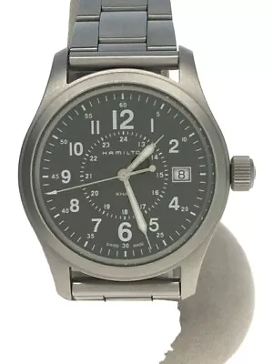  EXC+5  HAMILTON KHAKI Field Quartz H683410 Men's Wrist Watch • £320.83