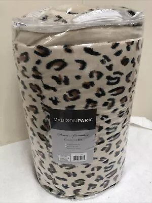 Madison Park Down Alternative Comforter Set King/Cal King Size Leopard Print  • $44.95