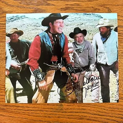 Burton Gilliam Signed 8x10 Photo Blazing Saddles  Lyle  Actor Auto Mel Brooks • $25