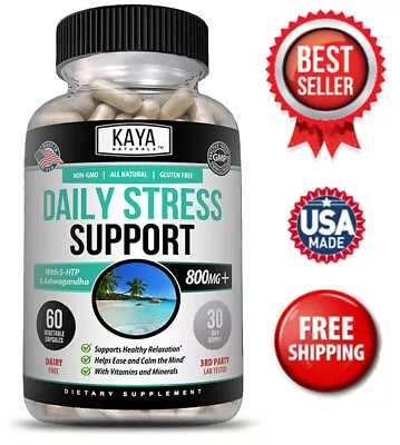 Natural Anxiety & Stress Relief Combat Stress Stress Support Anti Stress • $9.98