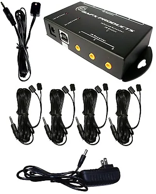 Infrared IR Repeater / Remote Control Extender - 8 Emitters & 1 Receiver • $28.99