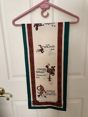 Irish Scarf Book Of Kells 13  X 53  • $7.99