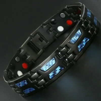 Men/Women Therapeutic Energy Healing Magnetic Bracelet Therapy Arthritis • $13.10