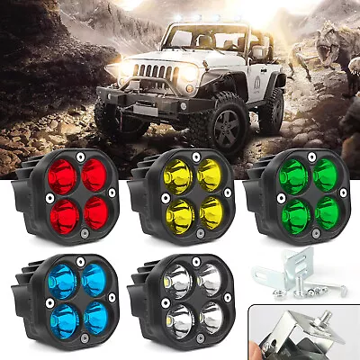 2/4x 3inch LED Cube Pods Work Light Bar Spot Beam Driving Fog For Offroad ATV • $23.99