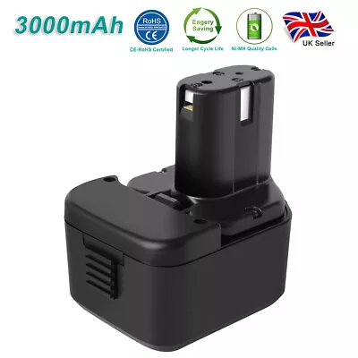 3Ah 9.6V Ni-MH Battery For Hitachi B3 EB9 EB914 EB924 EB926H WR8DH DS9DVF3 WH9DM • £22.89