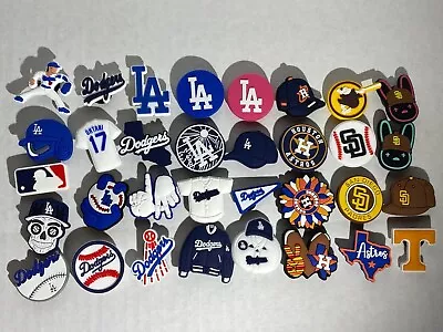 Croc Charms Keychain MLB Los Angeles Dodgers San Diego Padres Houston Astros UT • $2