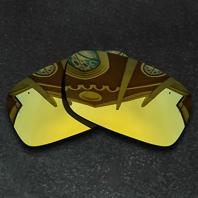 US Gold Polarized Replacement Lenses For-Oakley Crankcase • $9.49