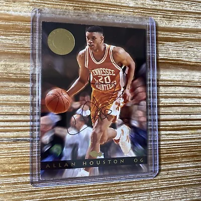 $119.95 • Buy 1993 Classic Images #68 Allan Houston Rookie Signed NM Near Mint NY Knicks Auto