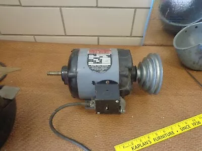 Vintage Delta Drill Press Etc. Motor 1/3 Hp   1725 RPM  - • $199.99