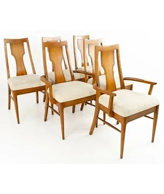 Broyhill Style Mid Century Modern Dining Chairs - Set Of 6 • $1347