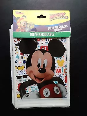 Mickey Mouse Loot Treat Bags For Party Favors 50 Bags Total • $13.85