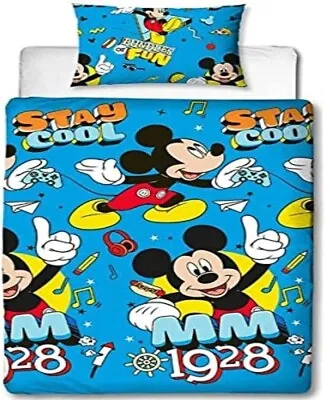 Mickey Mouse Single Duvet Set • £10.99