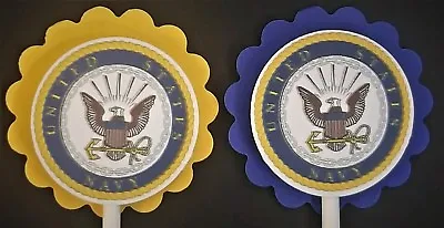 United States Navy Cupcake Toppers Set Of 24 • $8.50