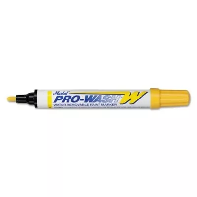 Pro-Wash W Water Removable Paint Markers Yellow 1/8 In Medium • $30.09