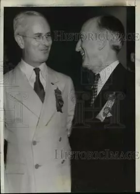 1940 Press Photo Charles Sawyer James Byrnes At Democratic National Convention • $19.99