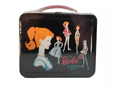 Vtg. 1998 Hallmark School Days Barbie Lunch Kit 1962 Repro Mini Lunchbox SEALED  • $34.99