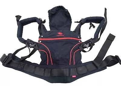 Manduca Baby Carrier Black And Red • $39.99