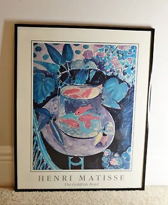 Henry Matisse  The Goldfish Bowl  Framed Print • $25