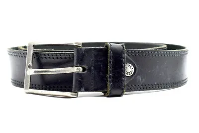 Camel Active Mens Leather Belt Black Size L • £20