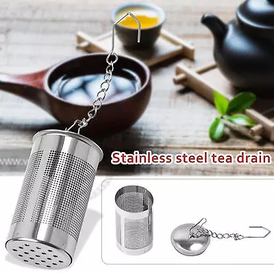 1pcs Loose Leaf Tea StrainerStainless Steel Fine Mesh Filter Tea Strainers • $7.13