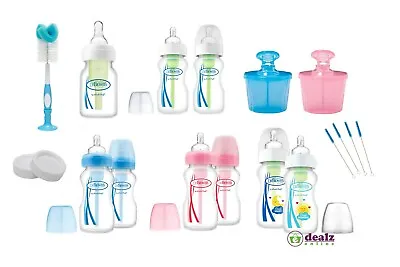 Dr Browns Natural Flow Options + Wide Neck Baby Feeding Bottle • £5.99