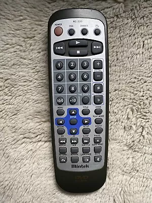 MINTEK RC-320H REMOTE CONTROL For DMA8700 DVD1500 DVD1600 DVD2110 DVD2580 • $6