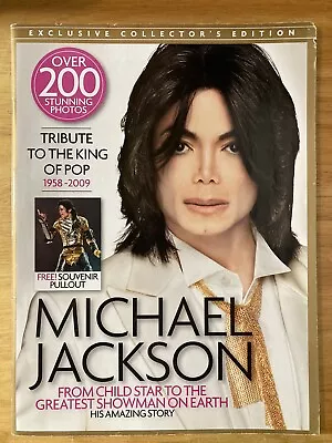 MICHAEL JACKSON Exclusive Collector's Edition King Of Pop Tribute Magazine RARE • $11