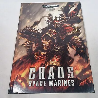Warhammer 40000 Codex Chaos Space Marines 8th Edition 2017 Games Workshop  • £12.99