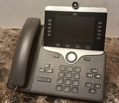 Cisco CP-8865 Video IP 720P Phone Business Telephone WiFi VoiP LCD CP 8865 Wired • $22