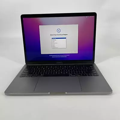 MacBook Pro 13  Gray 2019 2.4 GHz Intel Core I5 16GB 256GB Good - Cracked Bezel • $449.99