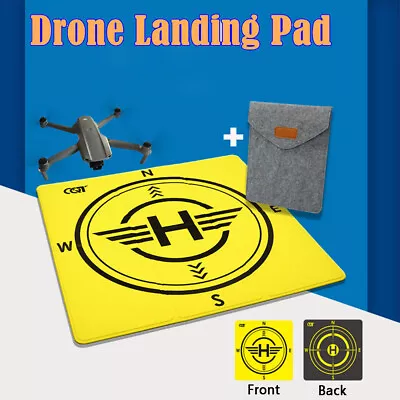 $37.89 • Buy Drone Landing Pad Day Night Launch Helipad For DJI Mavic Mini3 Air Drone Parking