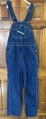 Key Denim Overalls Men’s 40x34 Bib Carpenter Workwear Chore Trade Farm • $34